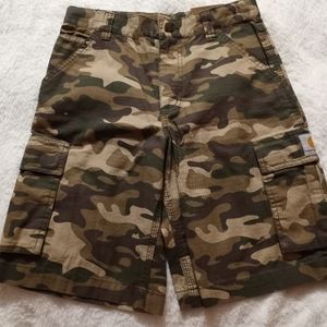 Carhartt  BOYS Sz 12 NWT Camouflage Shorts